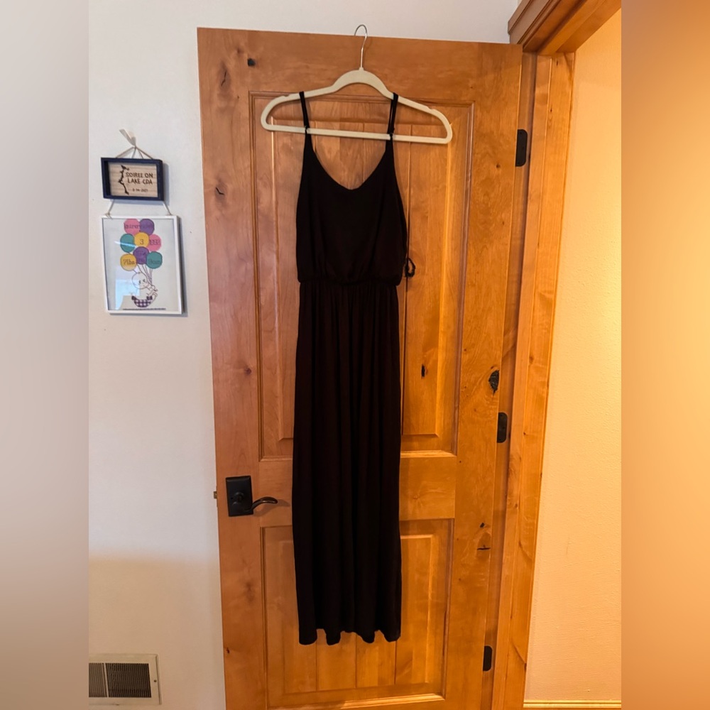 Lush Black Maxi Dress